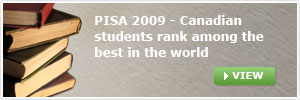 PISA 2009 - Canadian Student rank among the best in the world